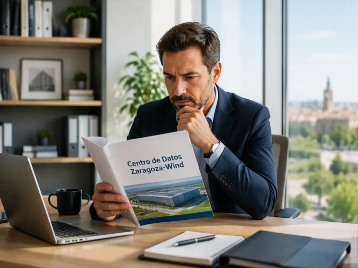 Merlin Properties revela cómo será Zaragoza-Wind, su futuro campus de centros de datos de 144 MW en Aragón