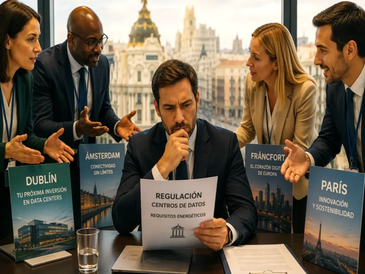 Madrid alerta de que la nueva regulación de los centros de datos puede restar competitividad a España