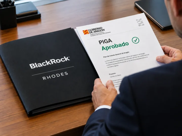 Luz verde al proyecto Rodhes: Aragón da el visto bueno al gran campus de centros de datos de Blackstone
